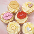 Valentines Lips Cake Charm SET