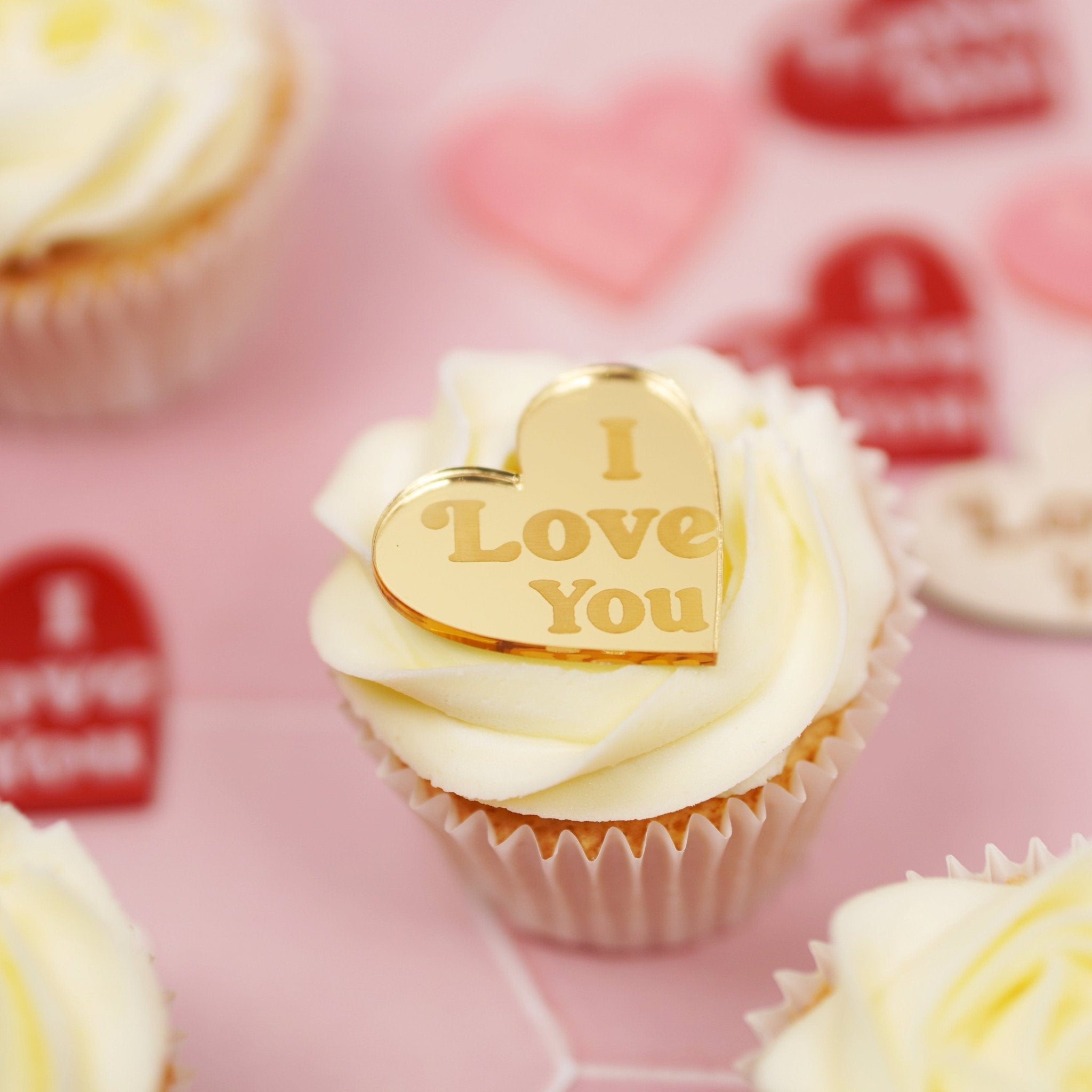 I love you cake charm