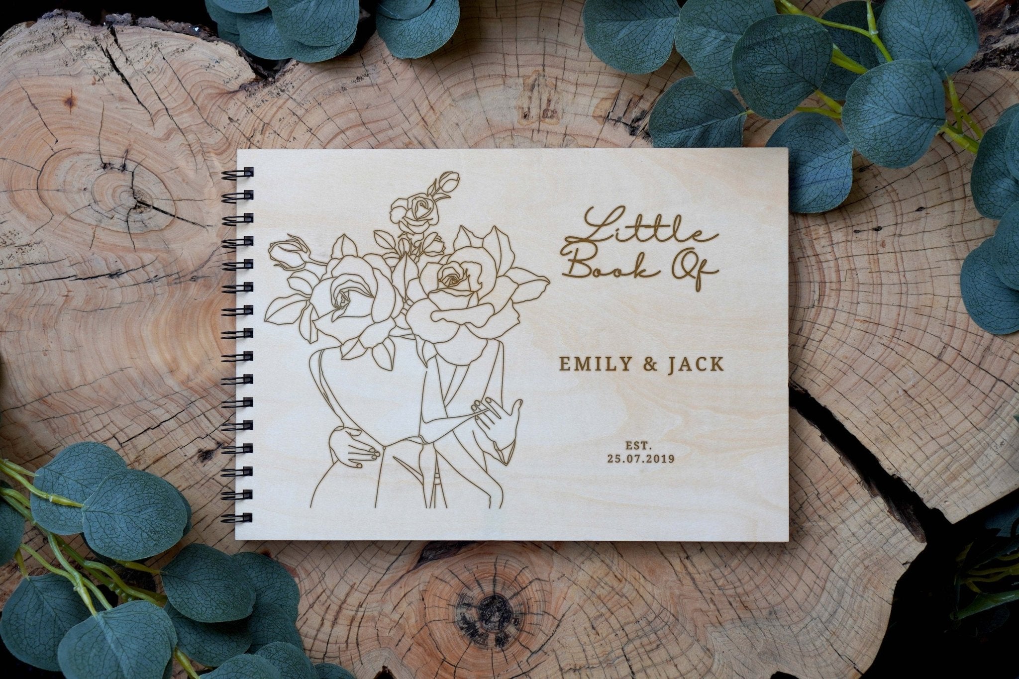 Personalised Valentines Day Gift Scrap Book