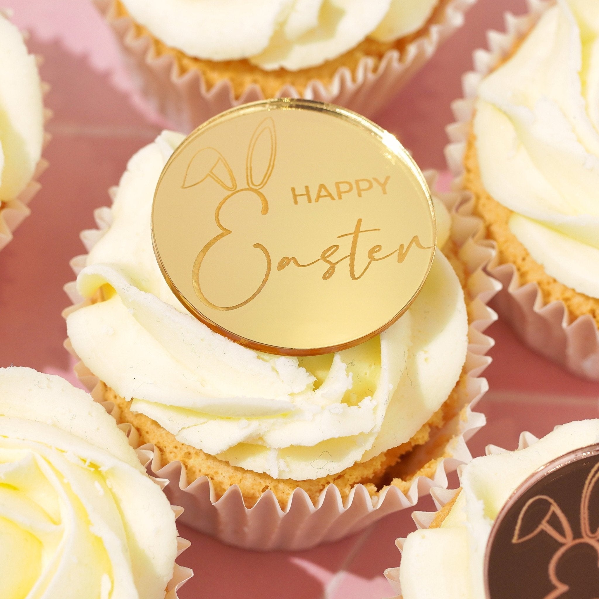 Easter Bunny Cupcake Toppers