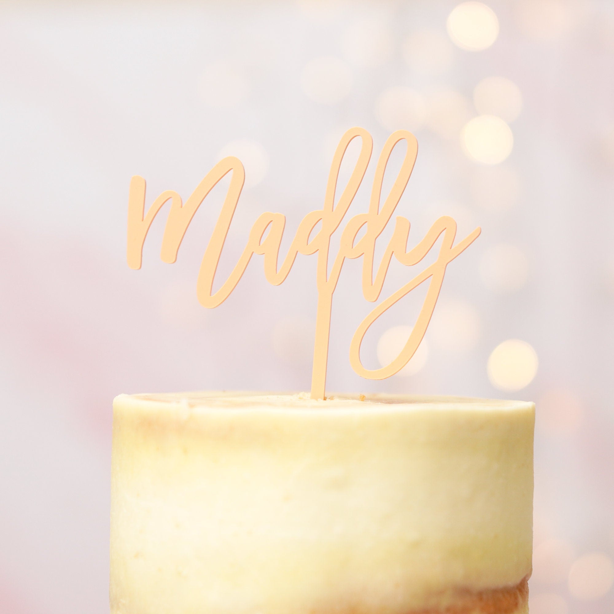 Cake Topper Personalized