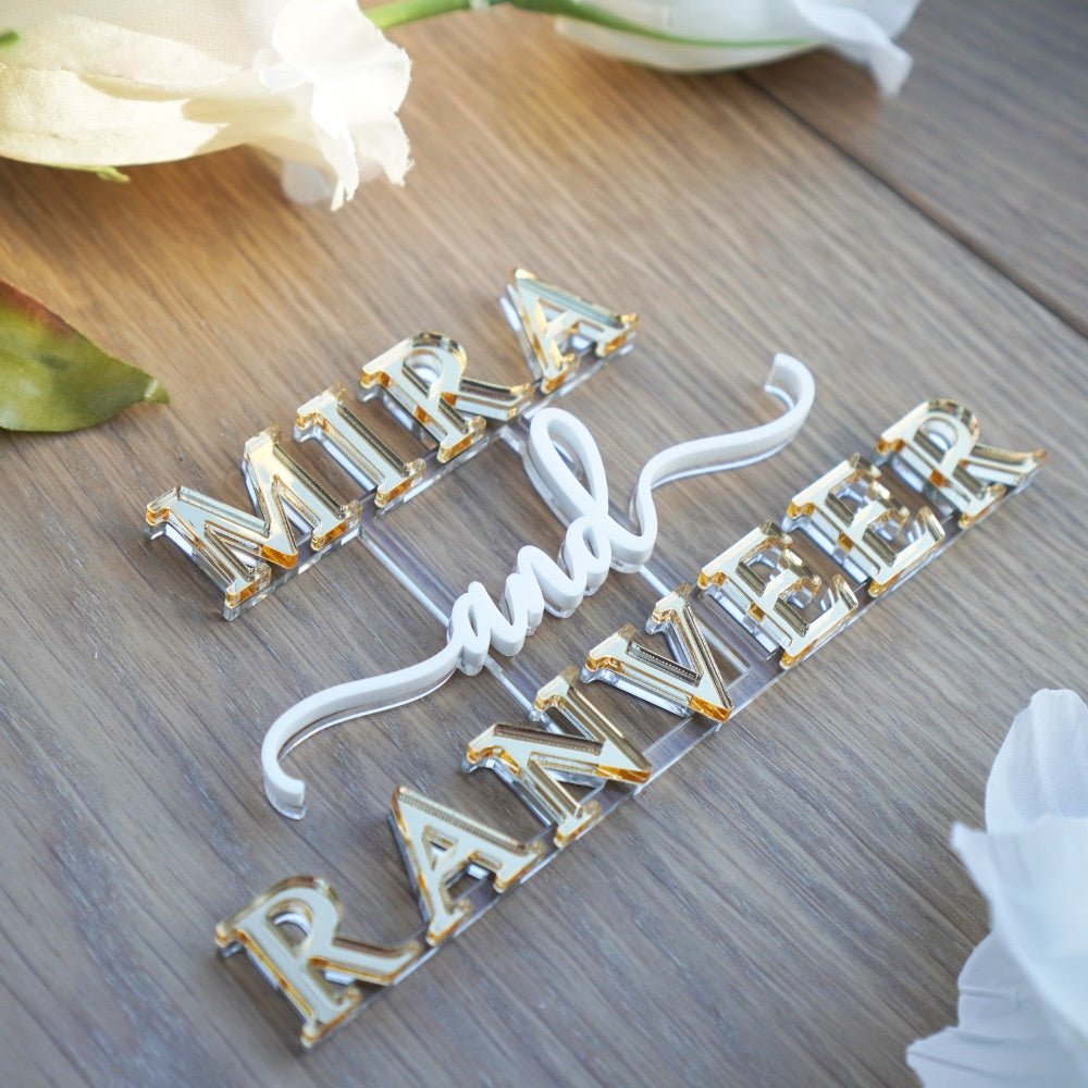 Wedding cake topper