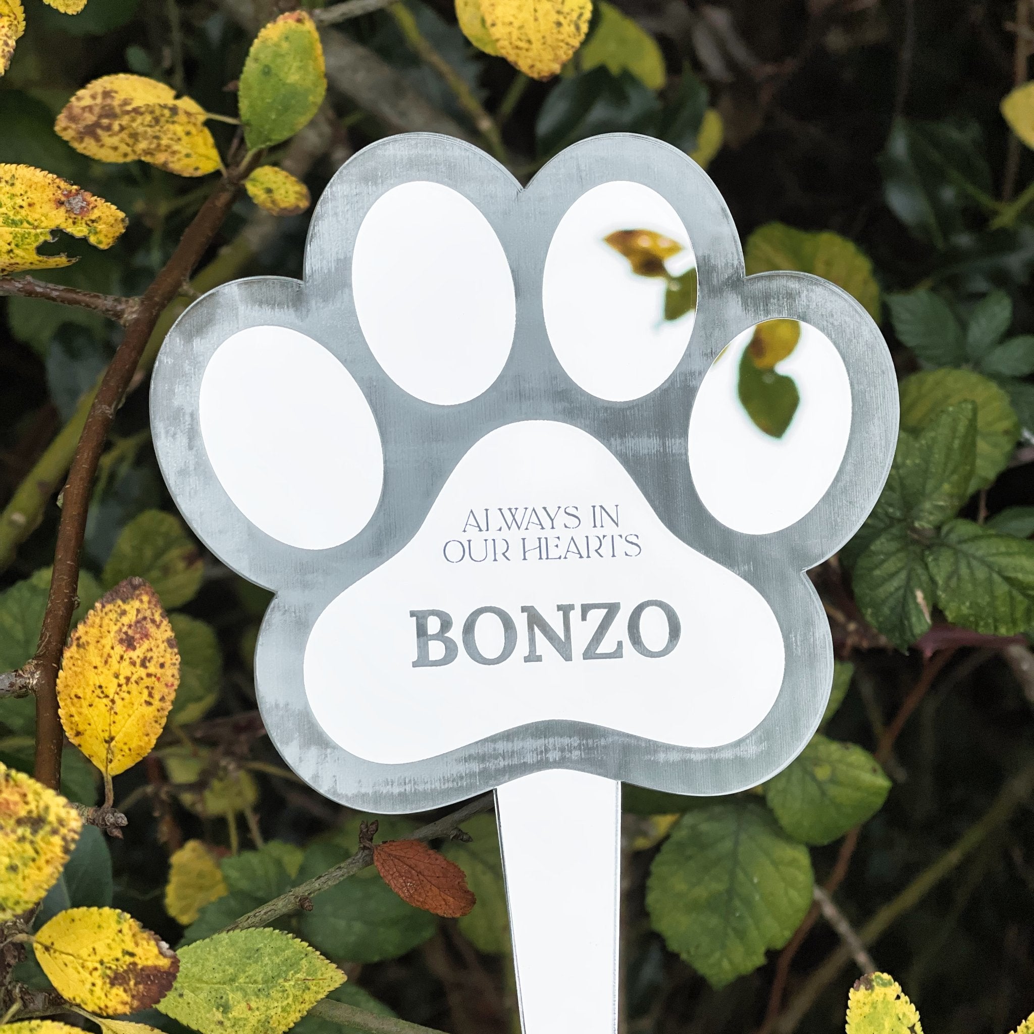 Loss of dog memorial gift