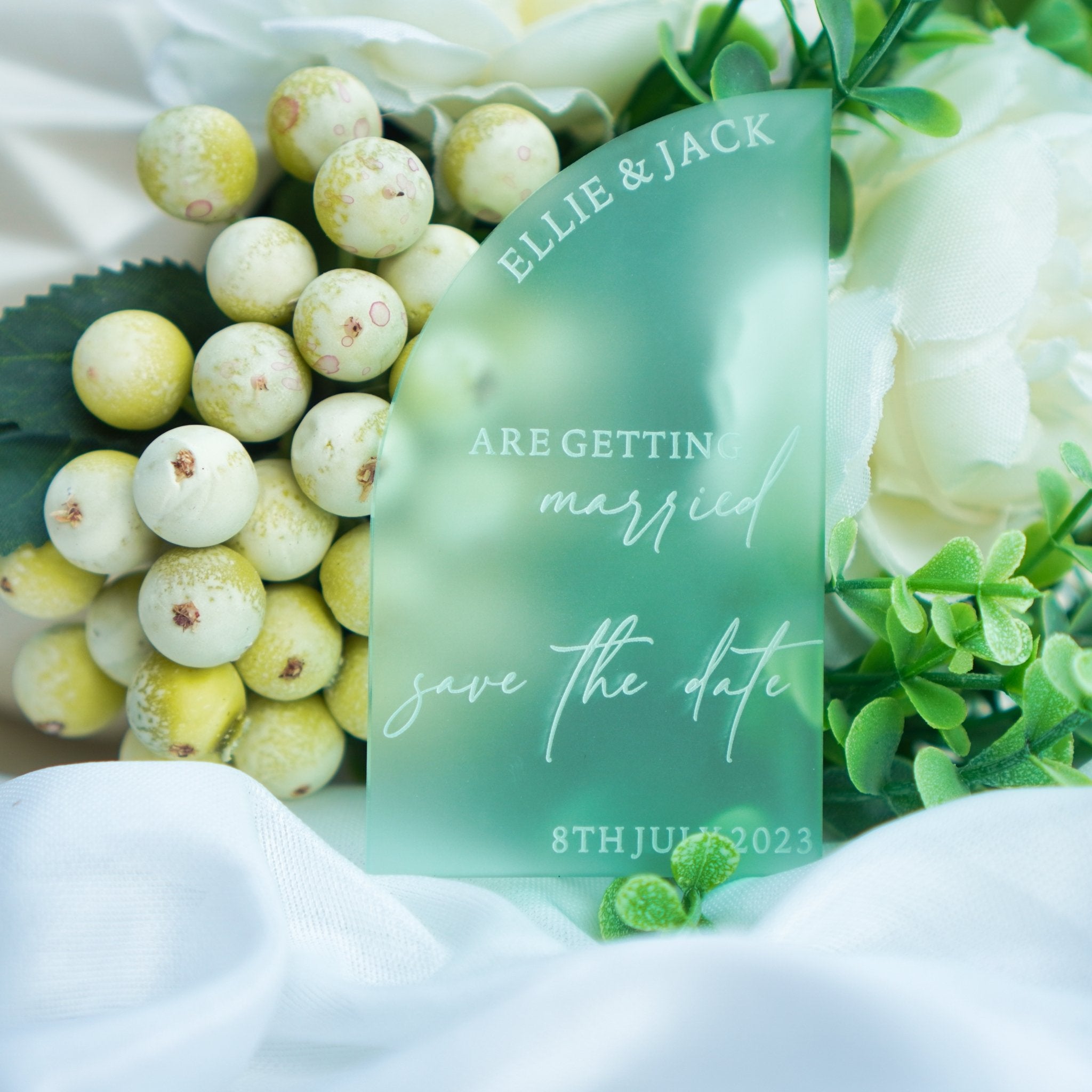 Save the date magnet
