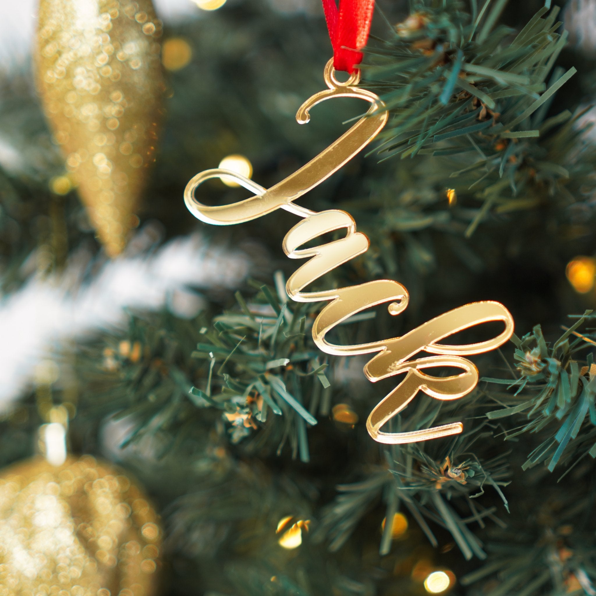 Personalised Christmas ornament