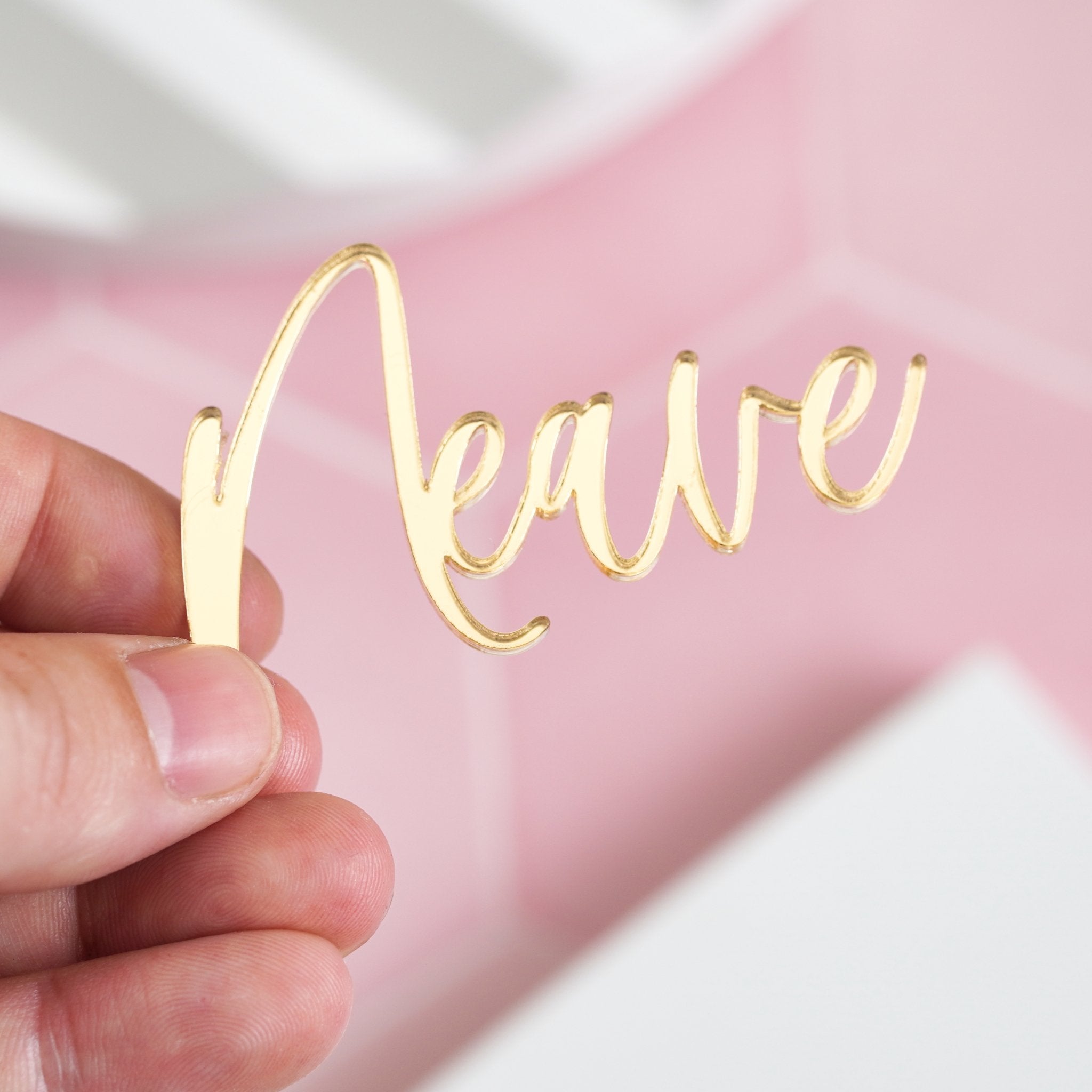 Name Cake Charm