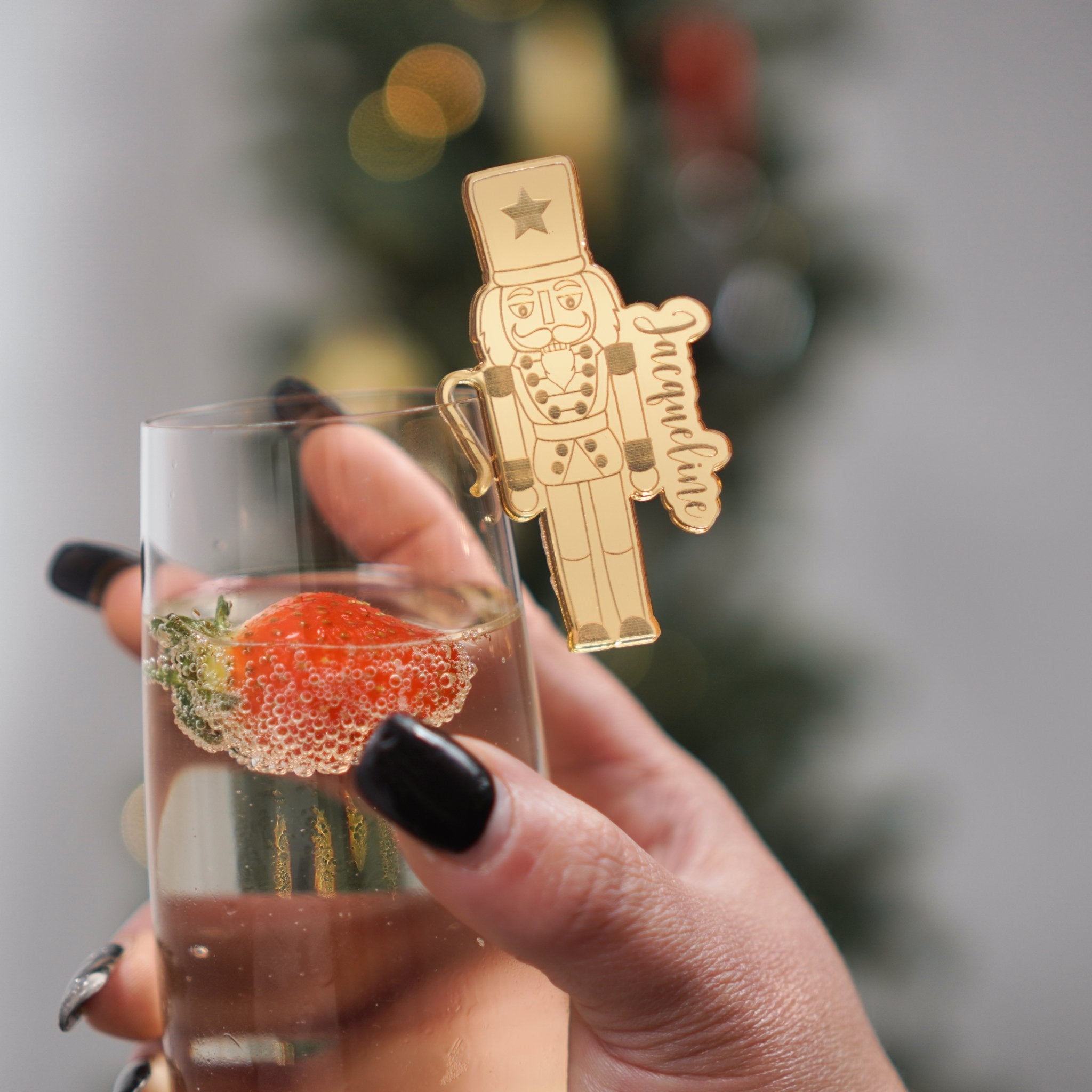 Personalised Christmas name tags