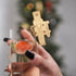Personalised Christmas name tags