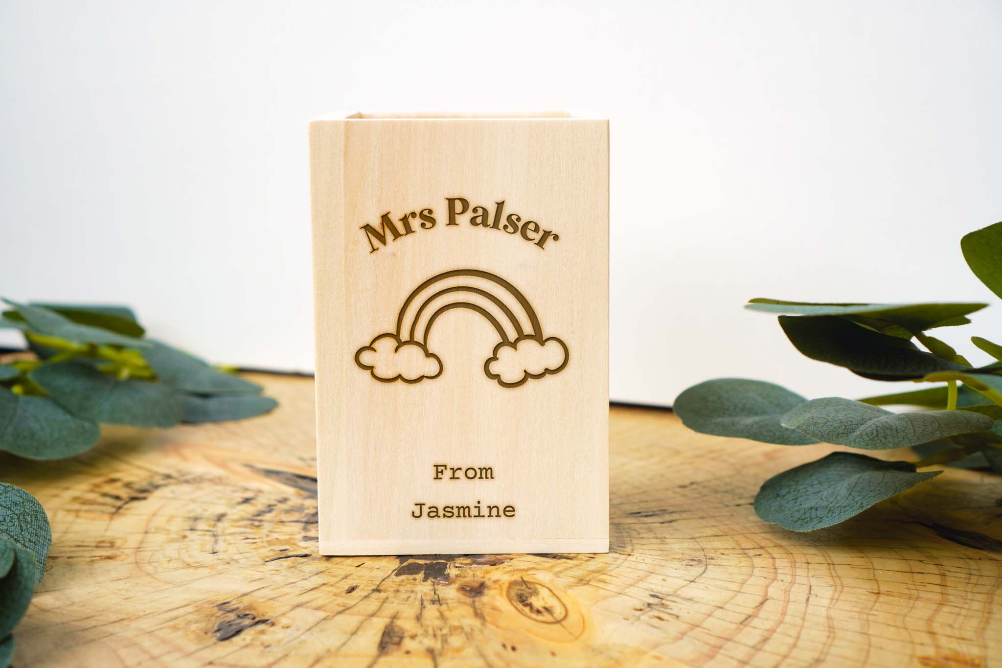 Personalised Teachers Gift Pencil Pot