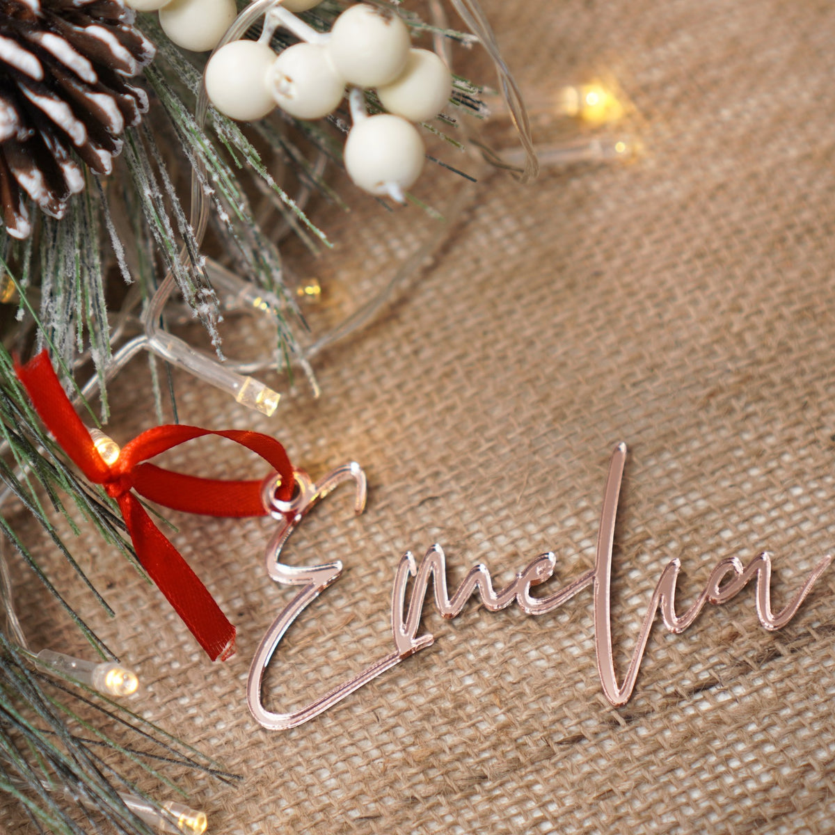 Personalised bauble