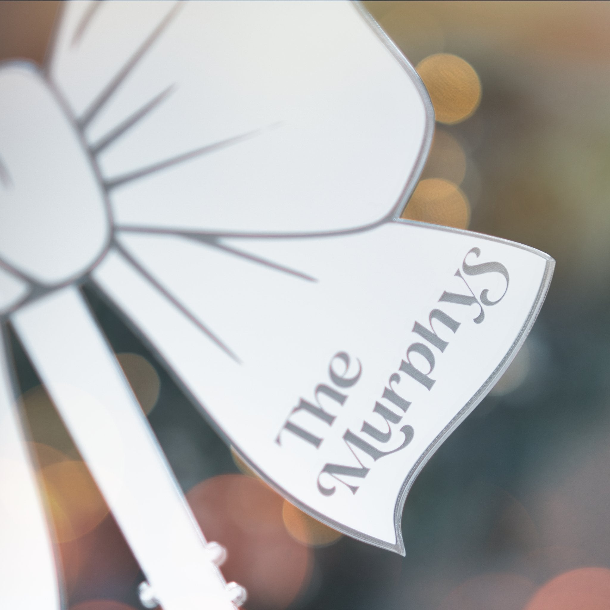 Personalised Christmas Tree Topper