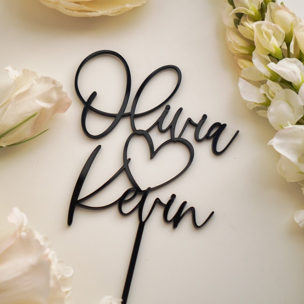 Personalised Wedding Cake Topper