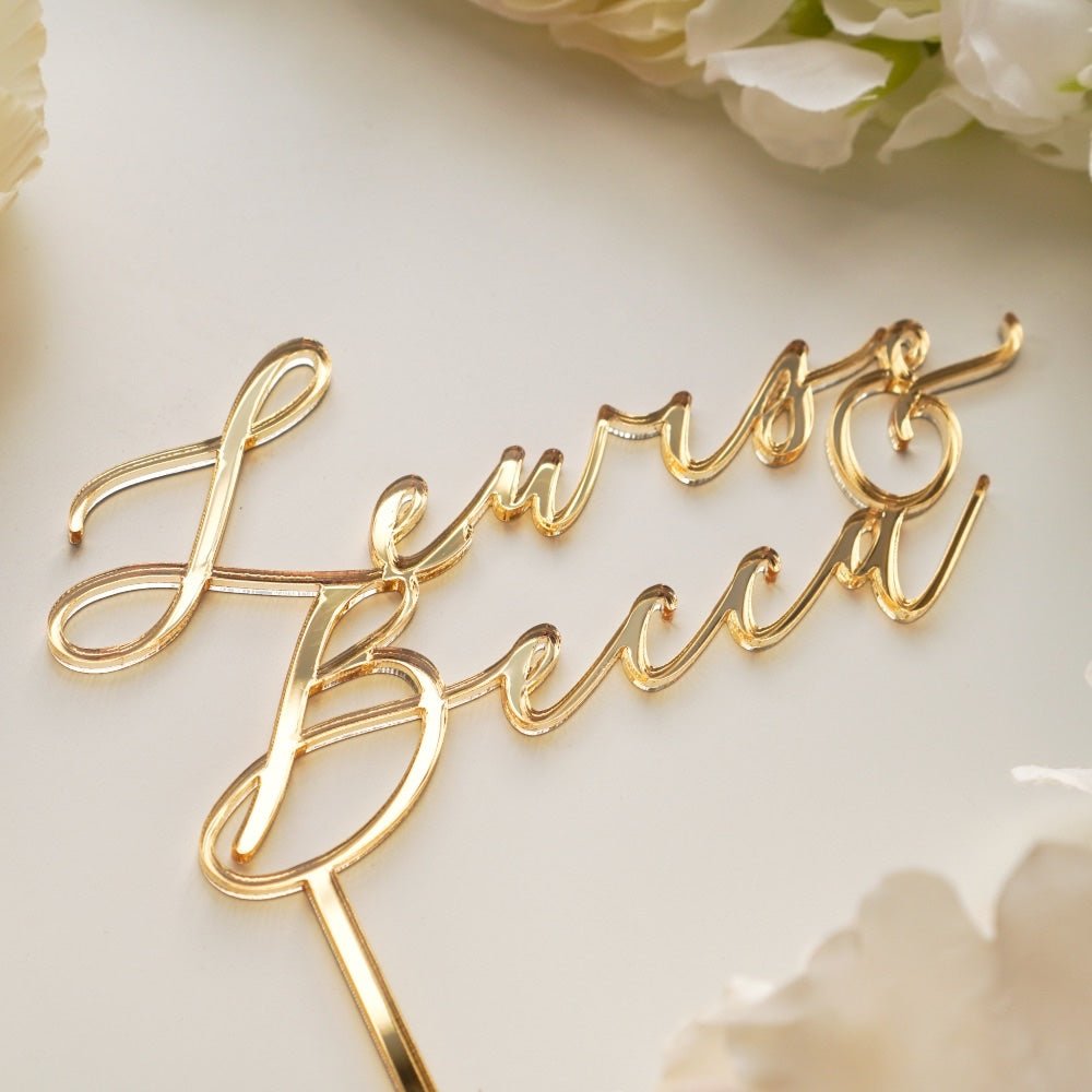 Personalised Wedding Topper