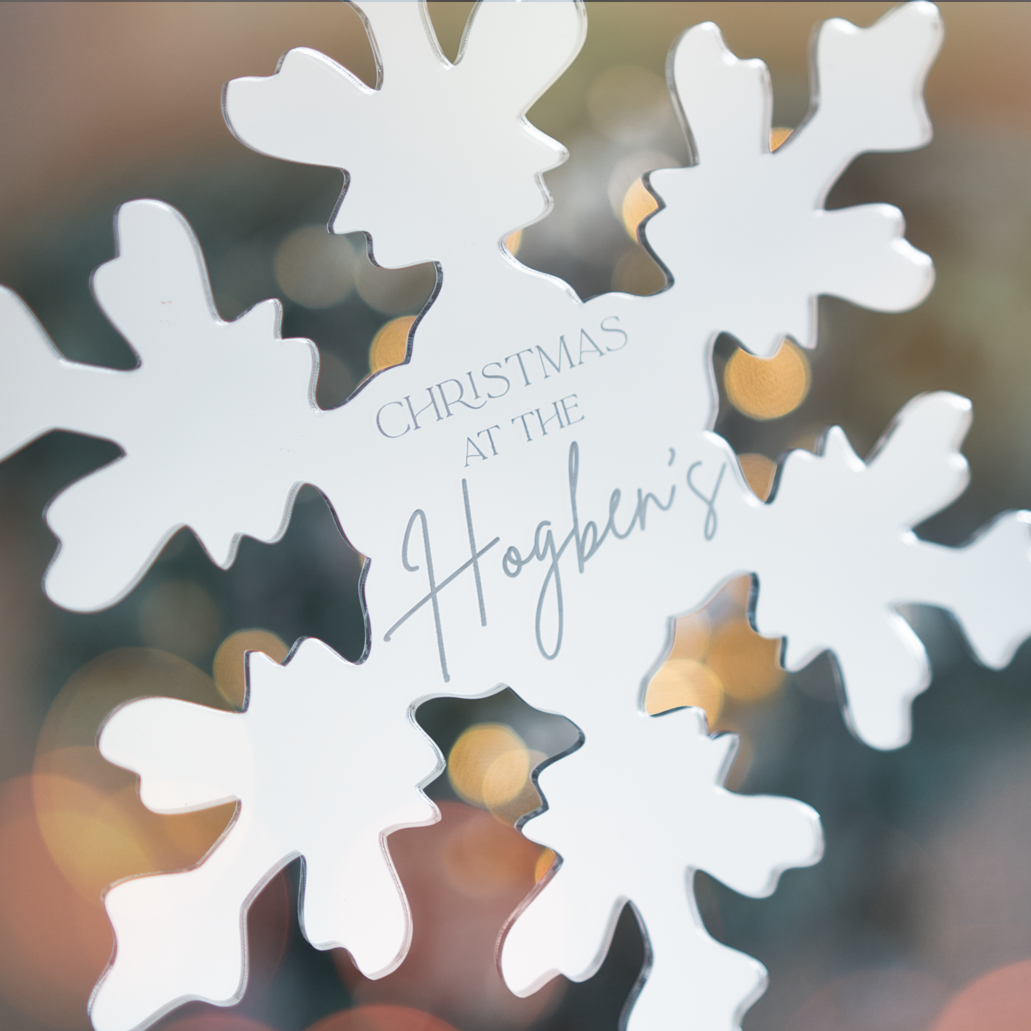 Personalized Tree Topper
