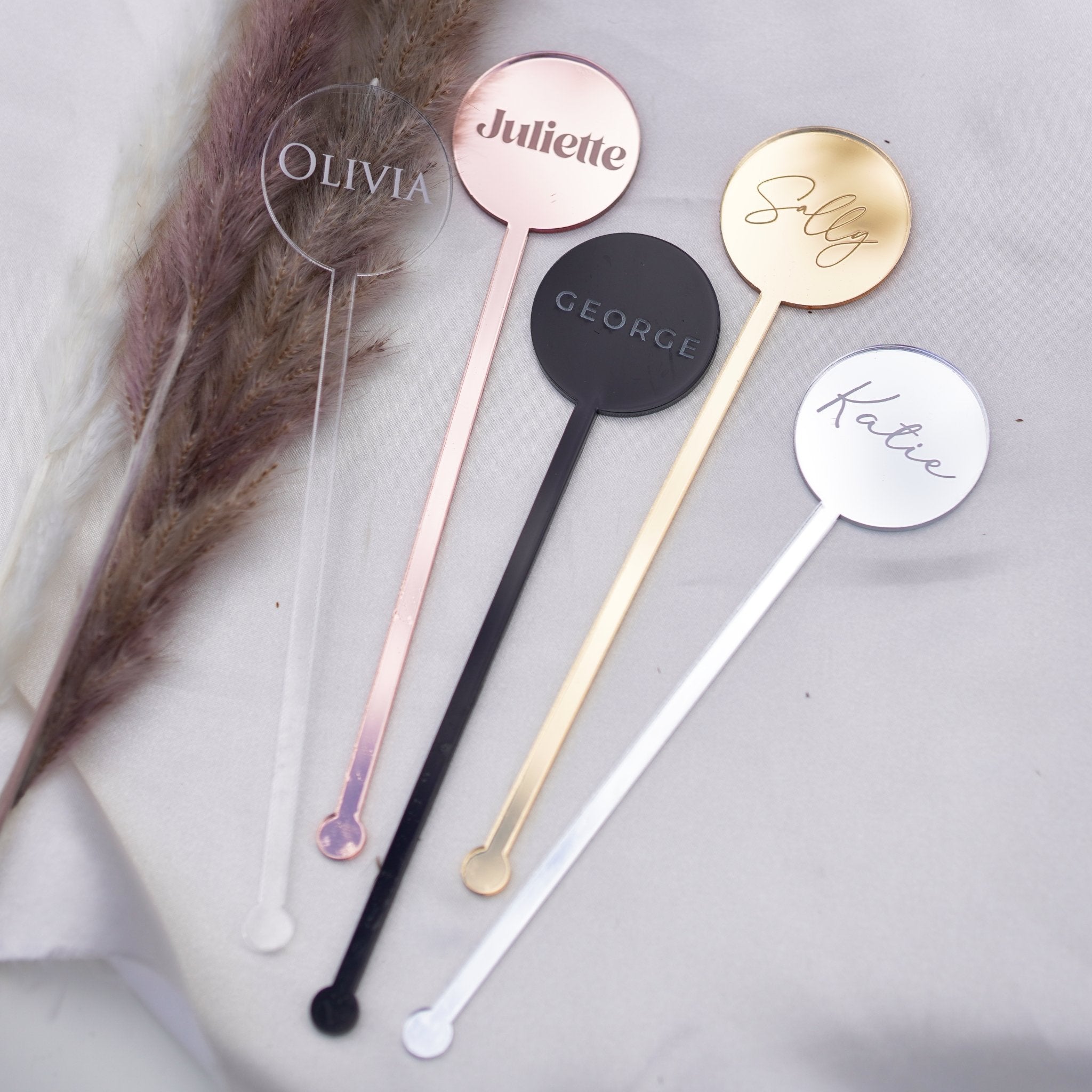 Personalised Drink Stirrers