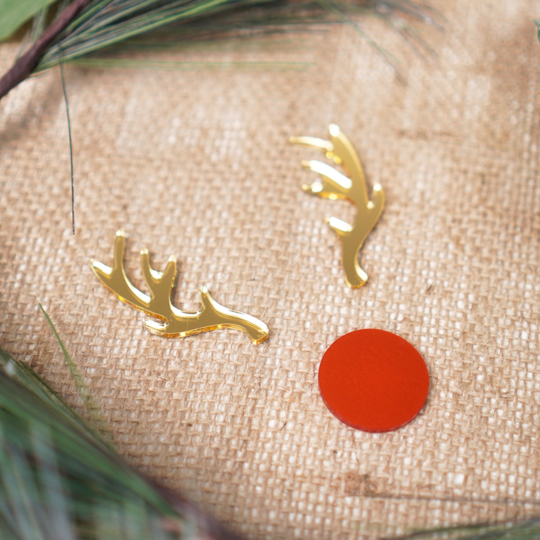 Reindeer cupcake toppers