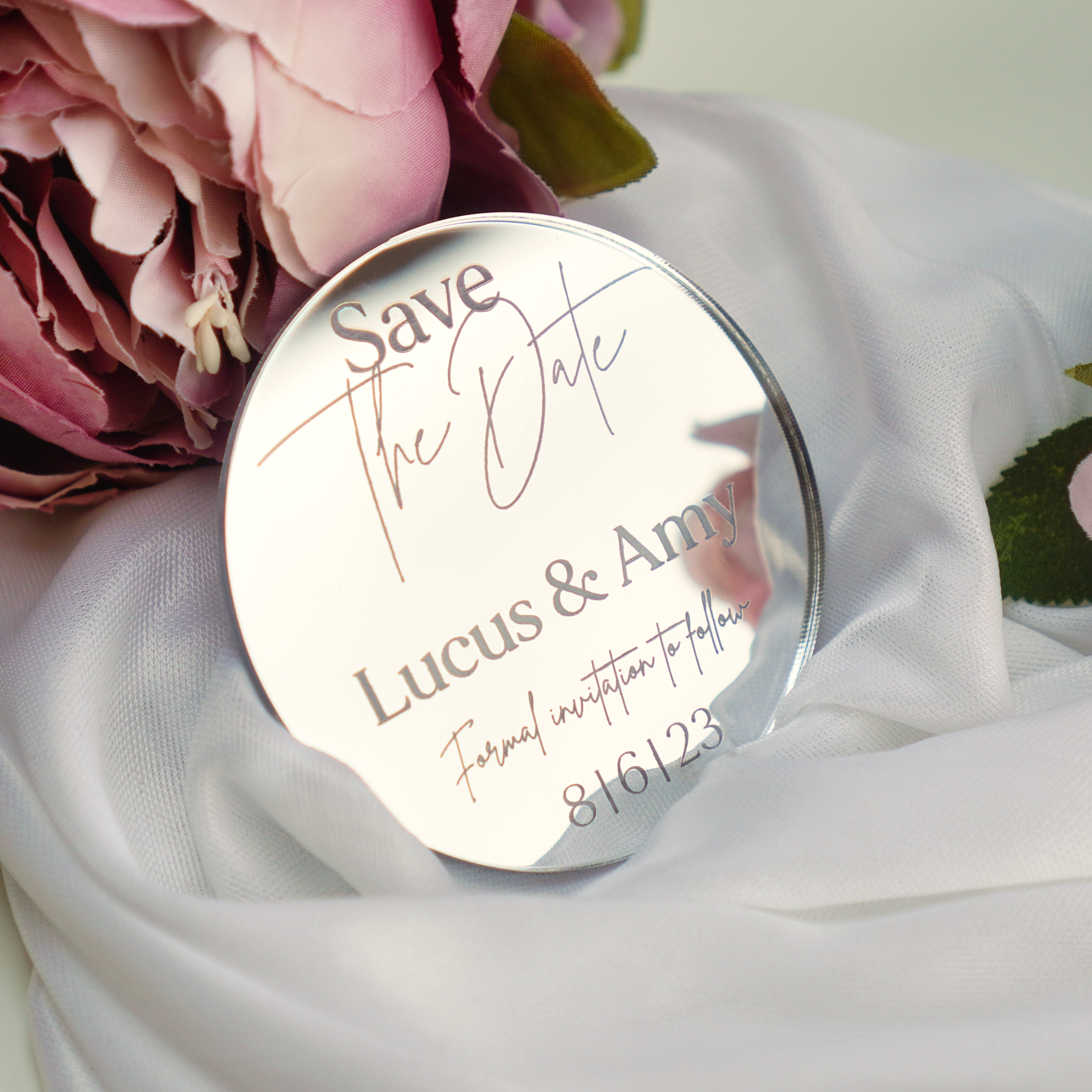 Save The Date wedding magnet