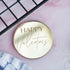 Happy Valentines Cake Charm Disc SET