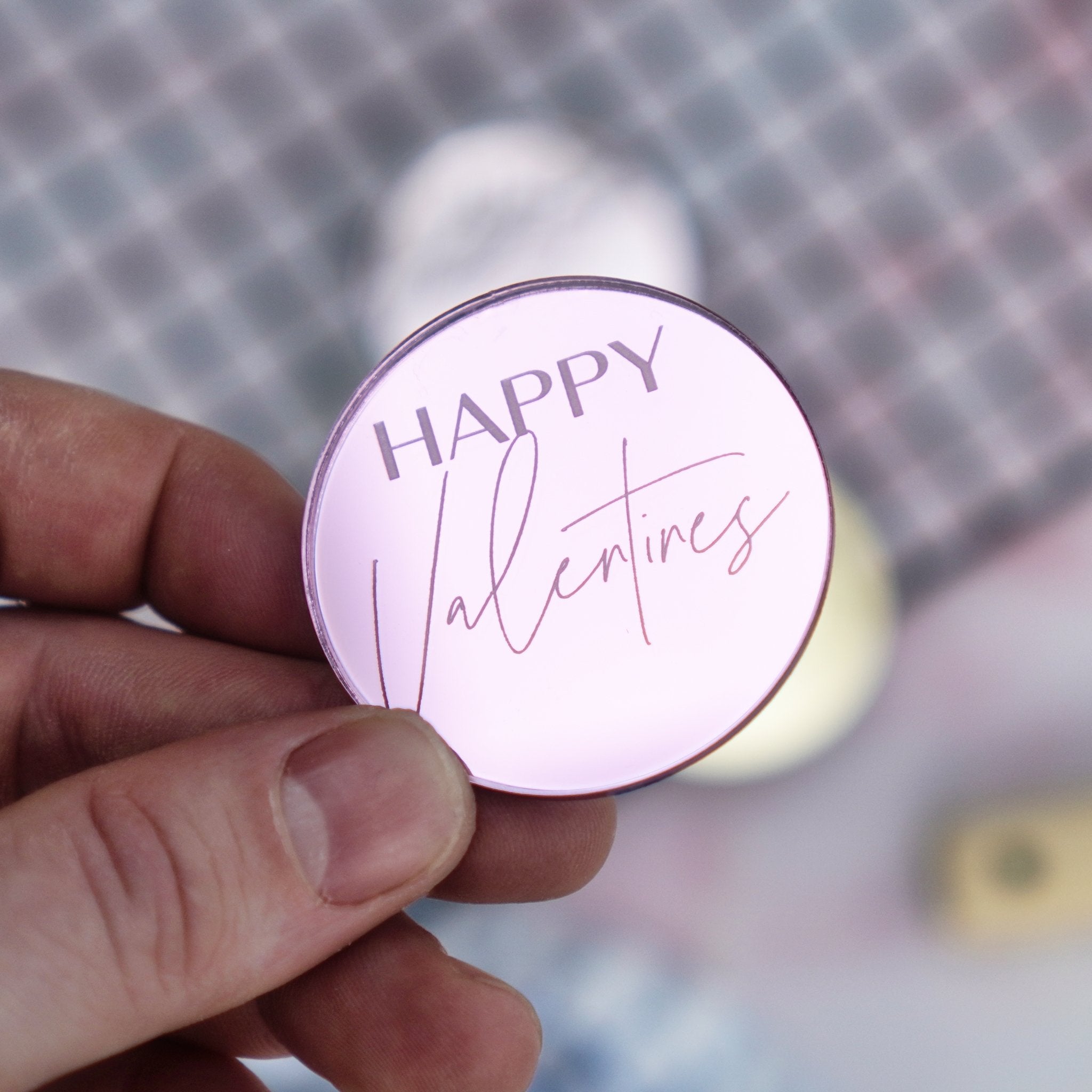 Happy Valentines Cake decorations