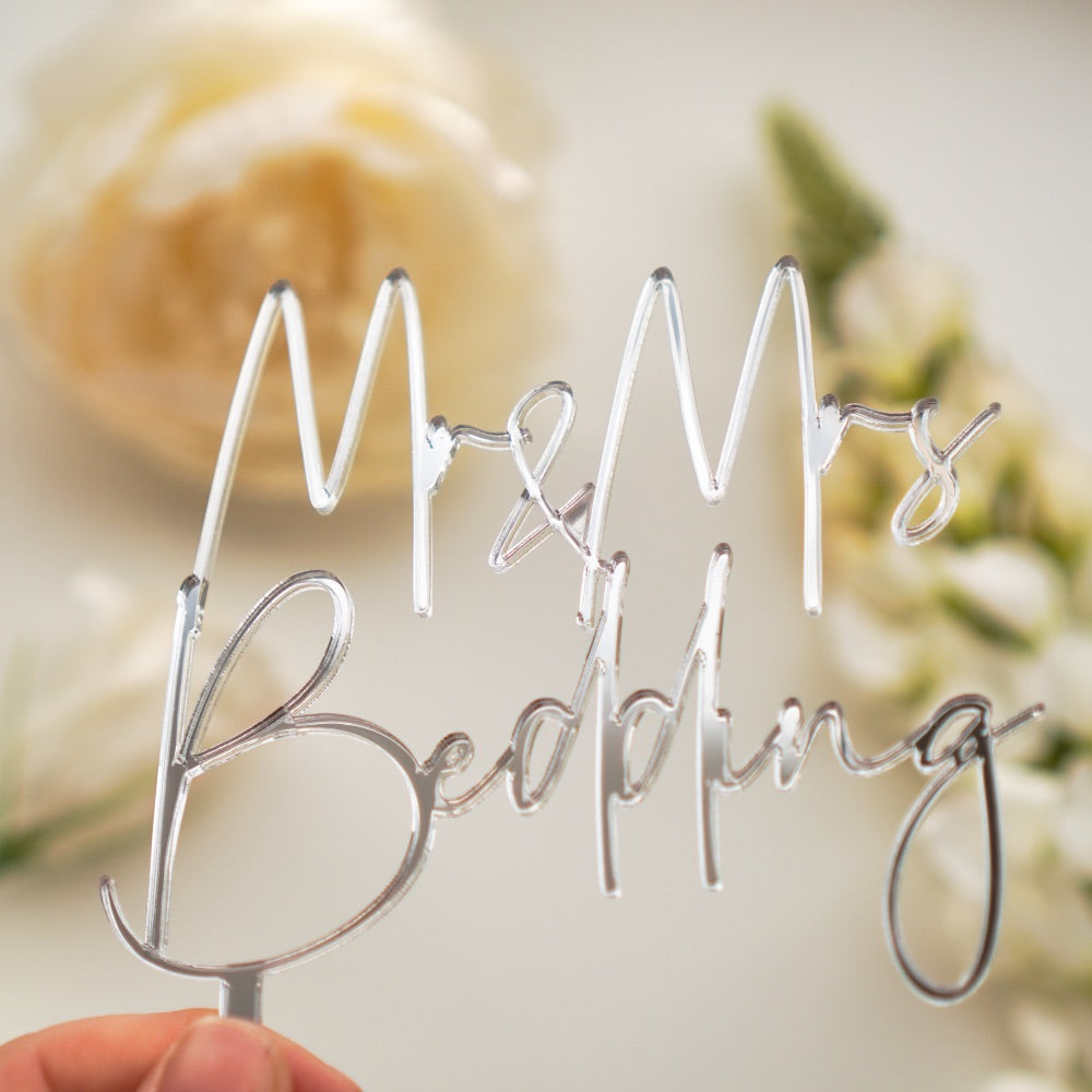 Personalised Wedding Cake Topper
