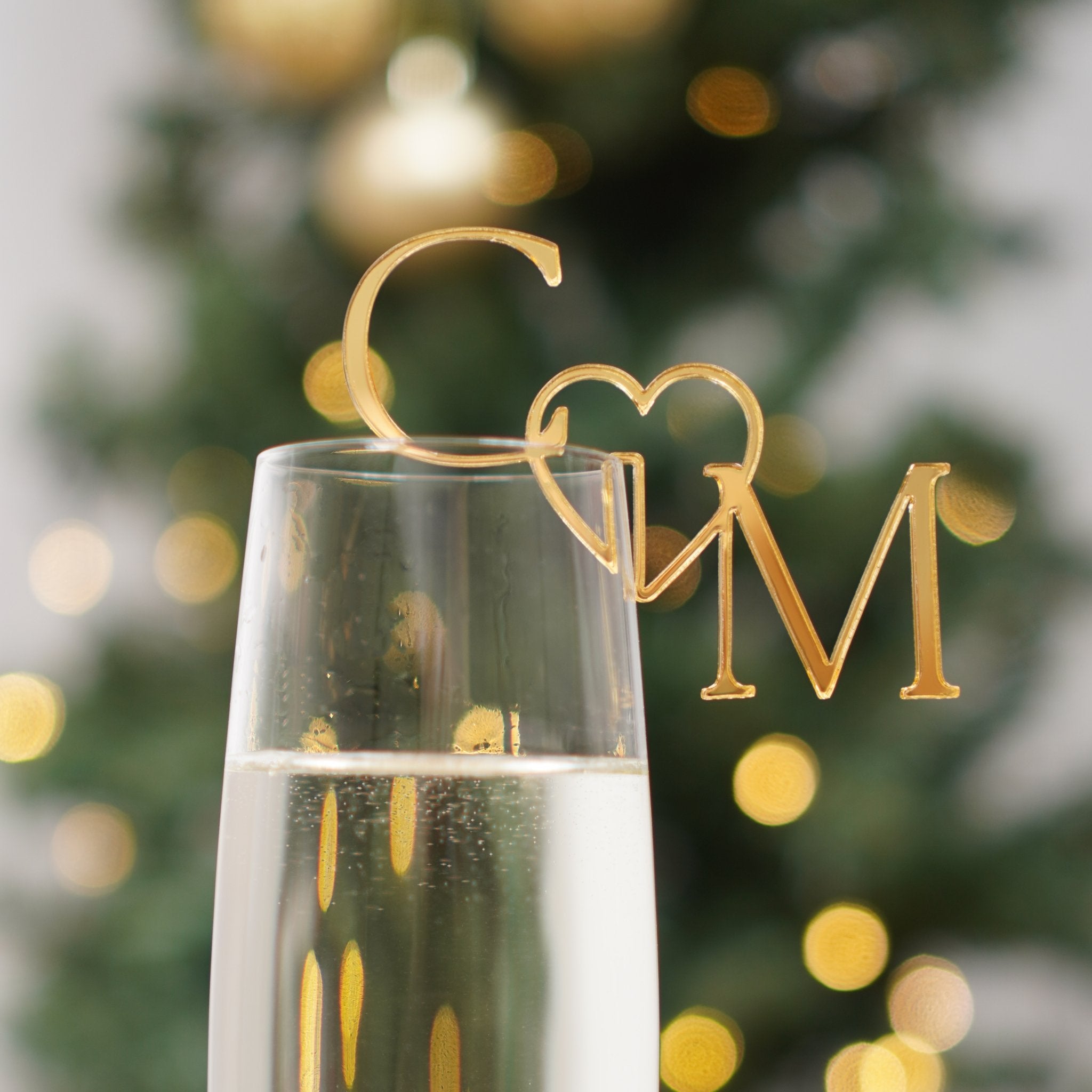 Wedding drink charm