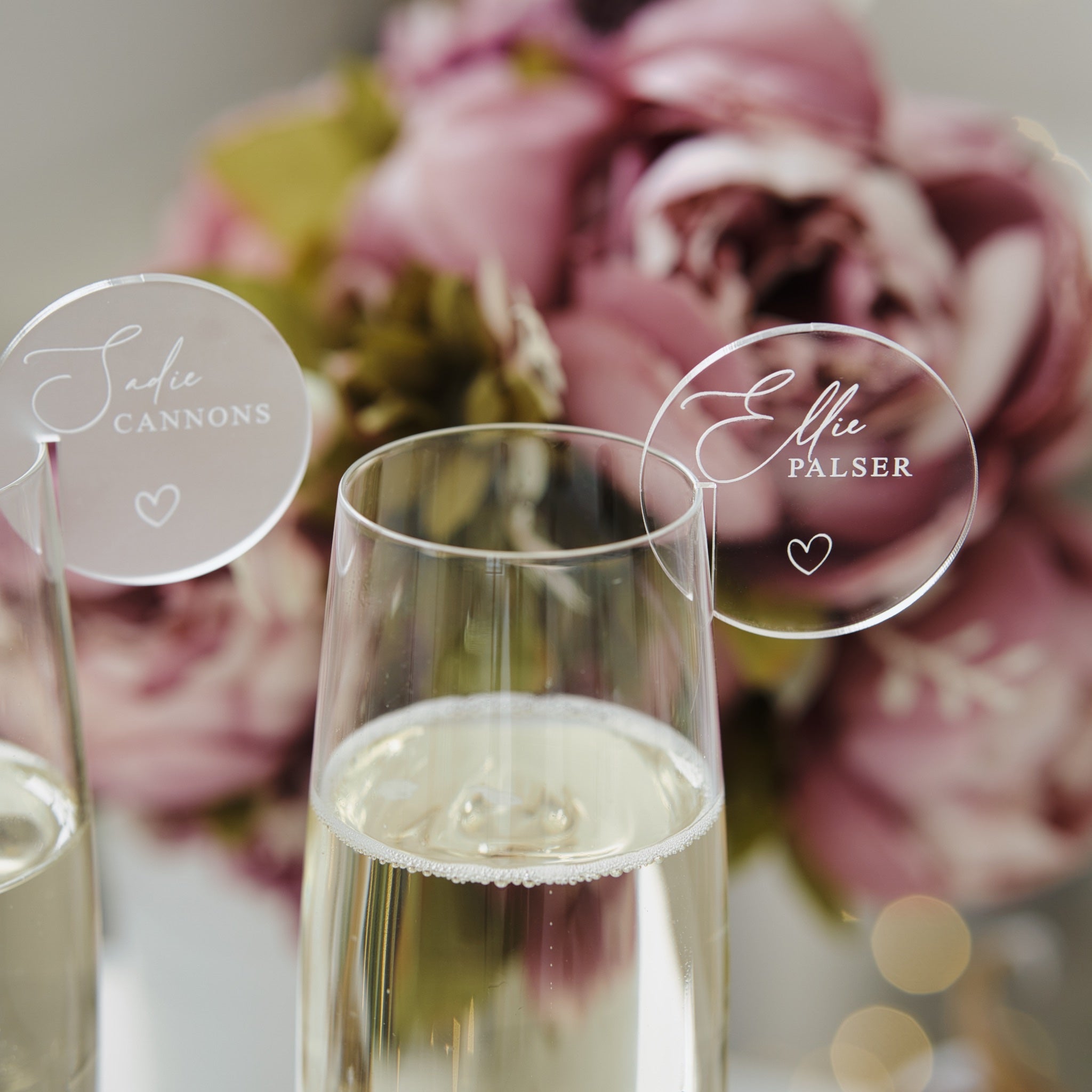 wedding name place tag ideas