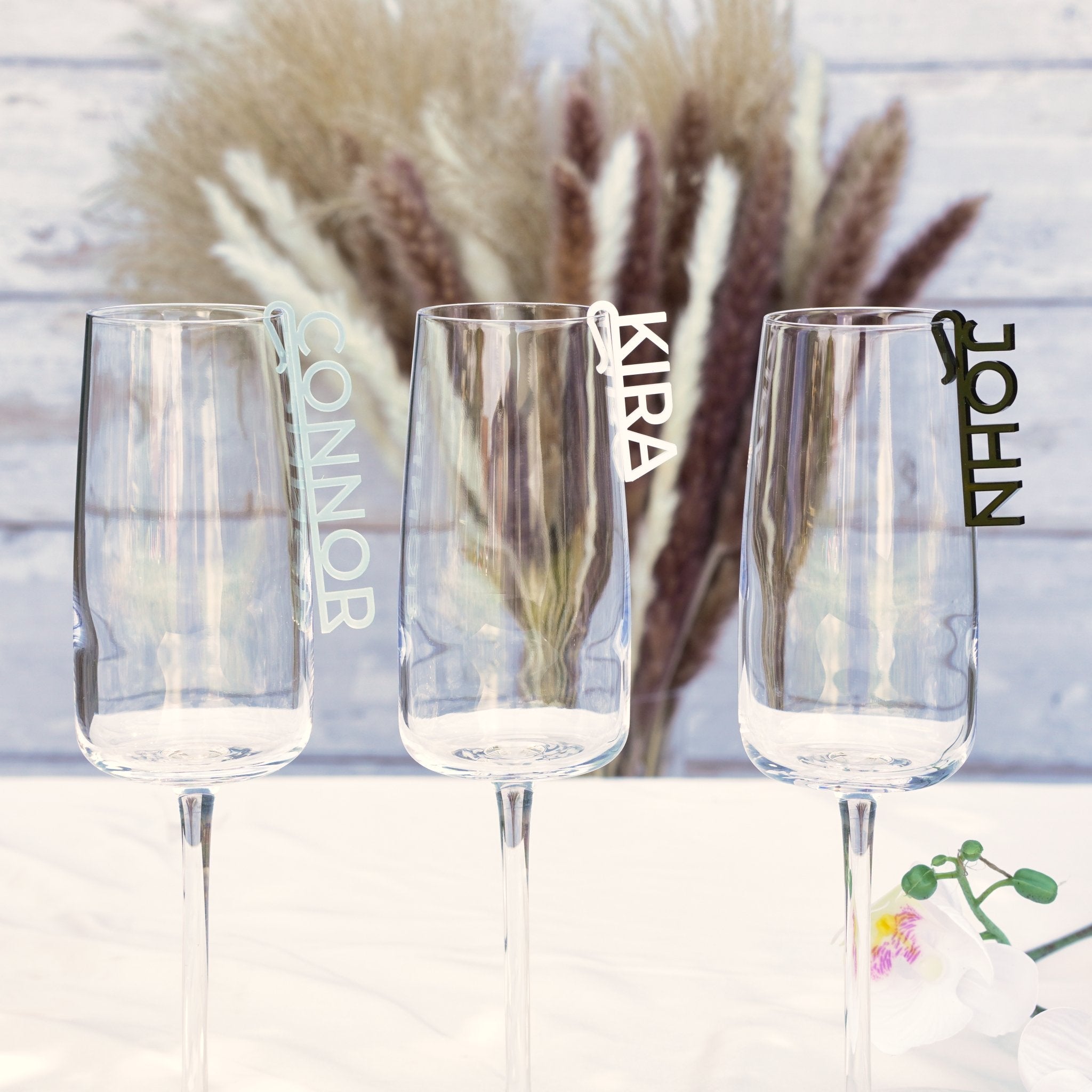 Wedding name favours