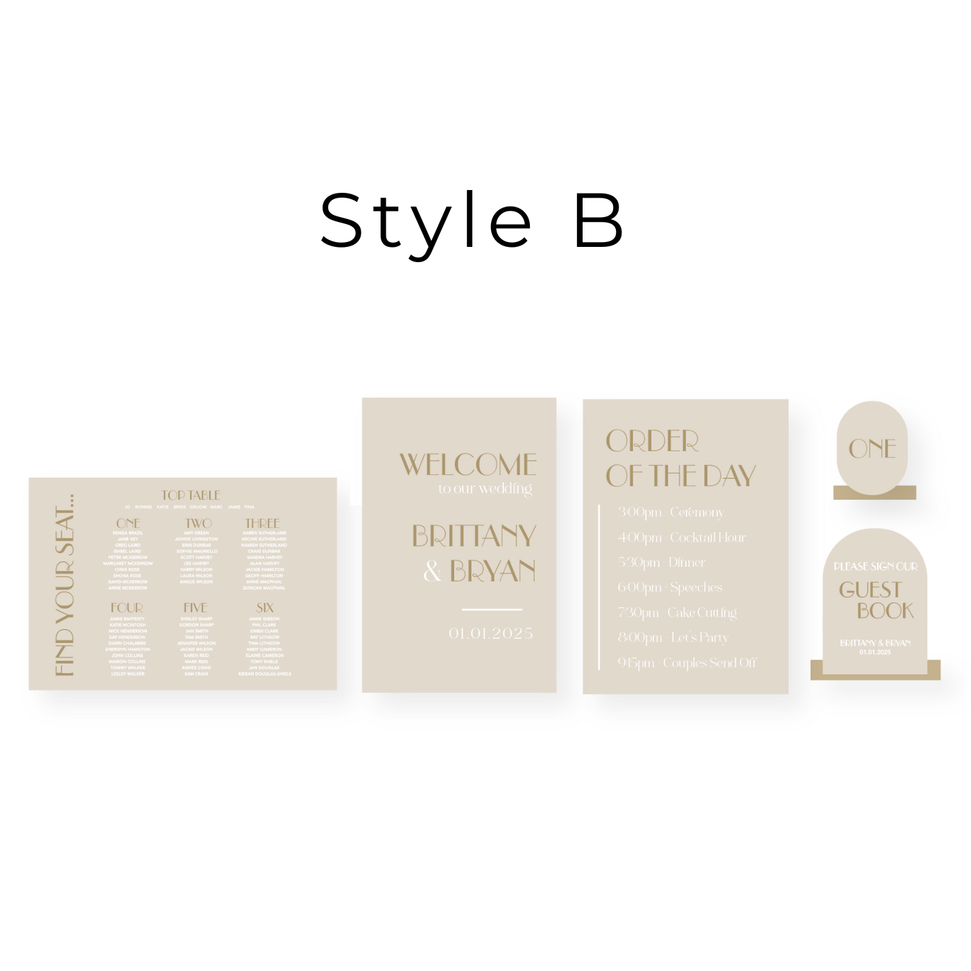 Lottie Louise Designs Signage Package