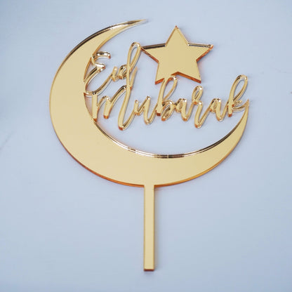 Eid Mubarak cake decorations