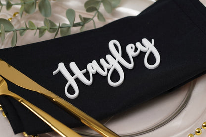 Wedding Acrylic Name Place Tags