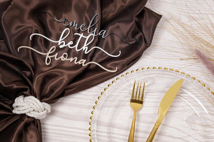 Place card settings