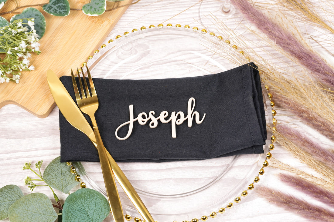 Dinner Party name tags