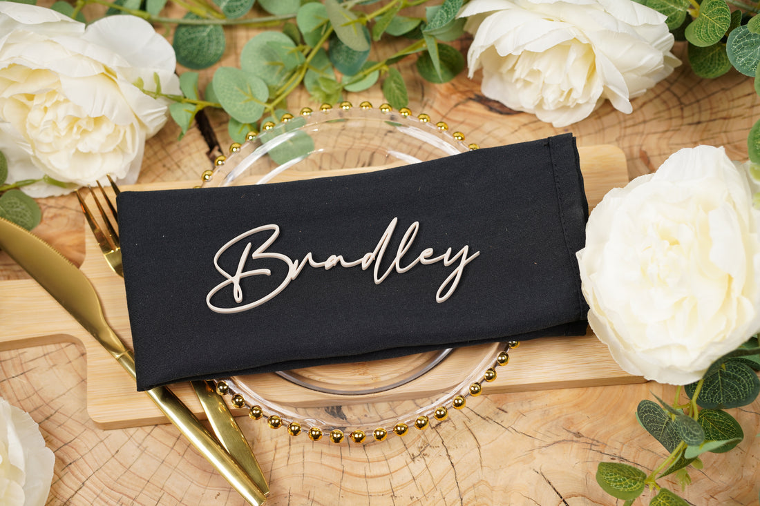 Wedding Place Name cards
