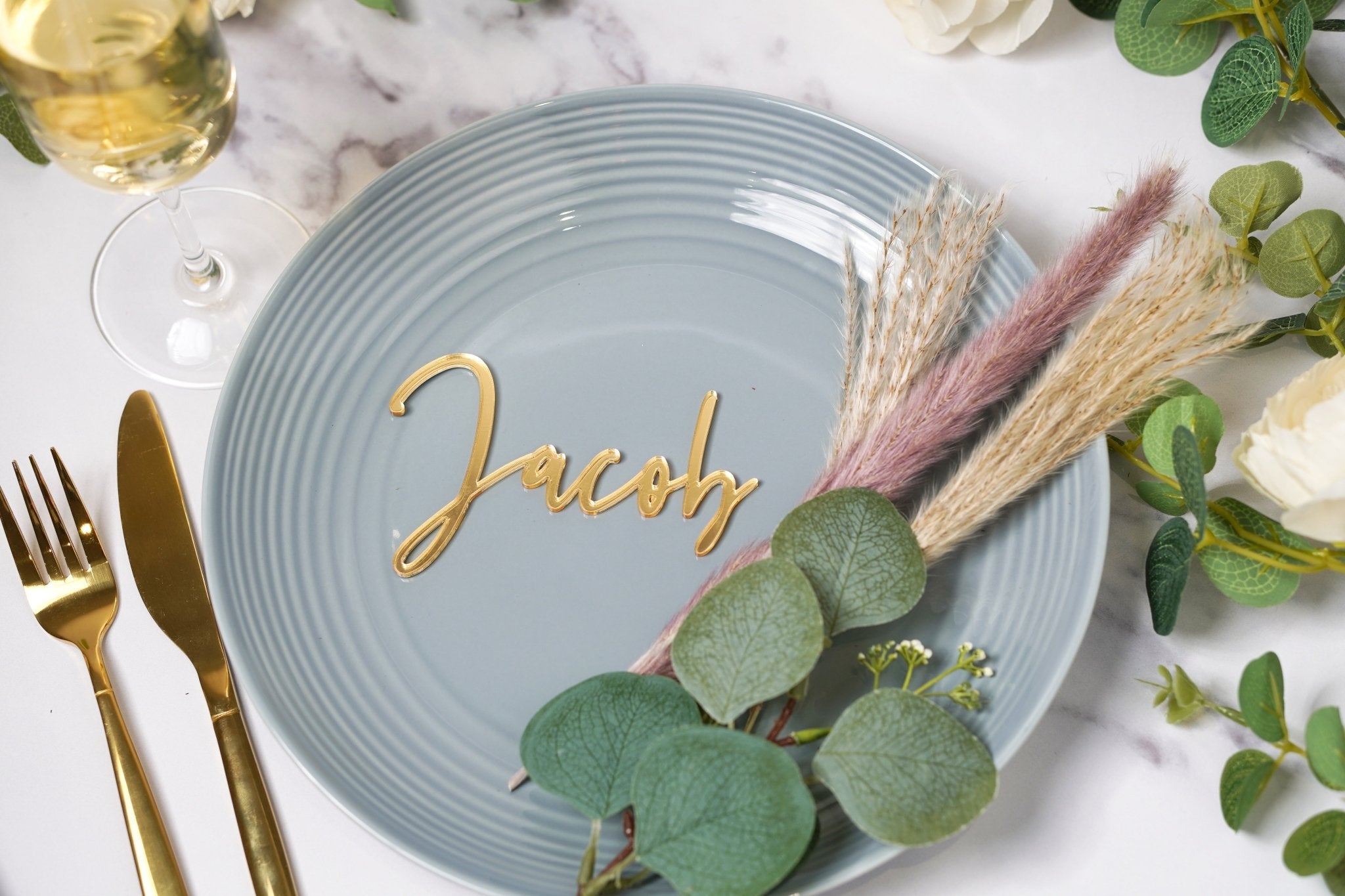 Wedding name tags