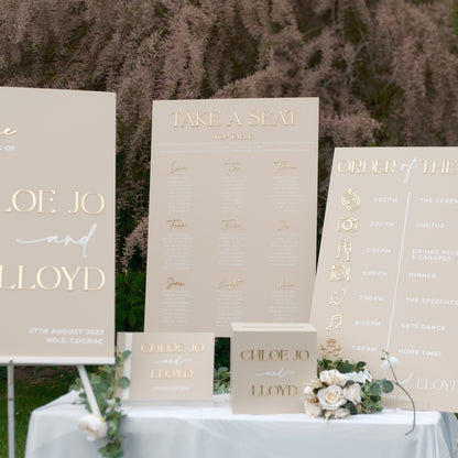 Wedding signage package