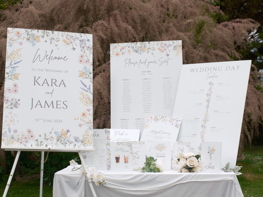 Floral wedding package