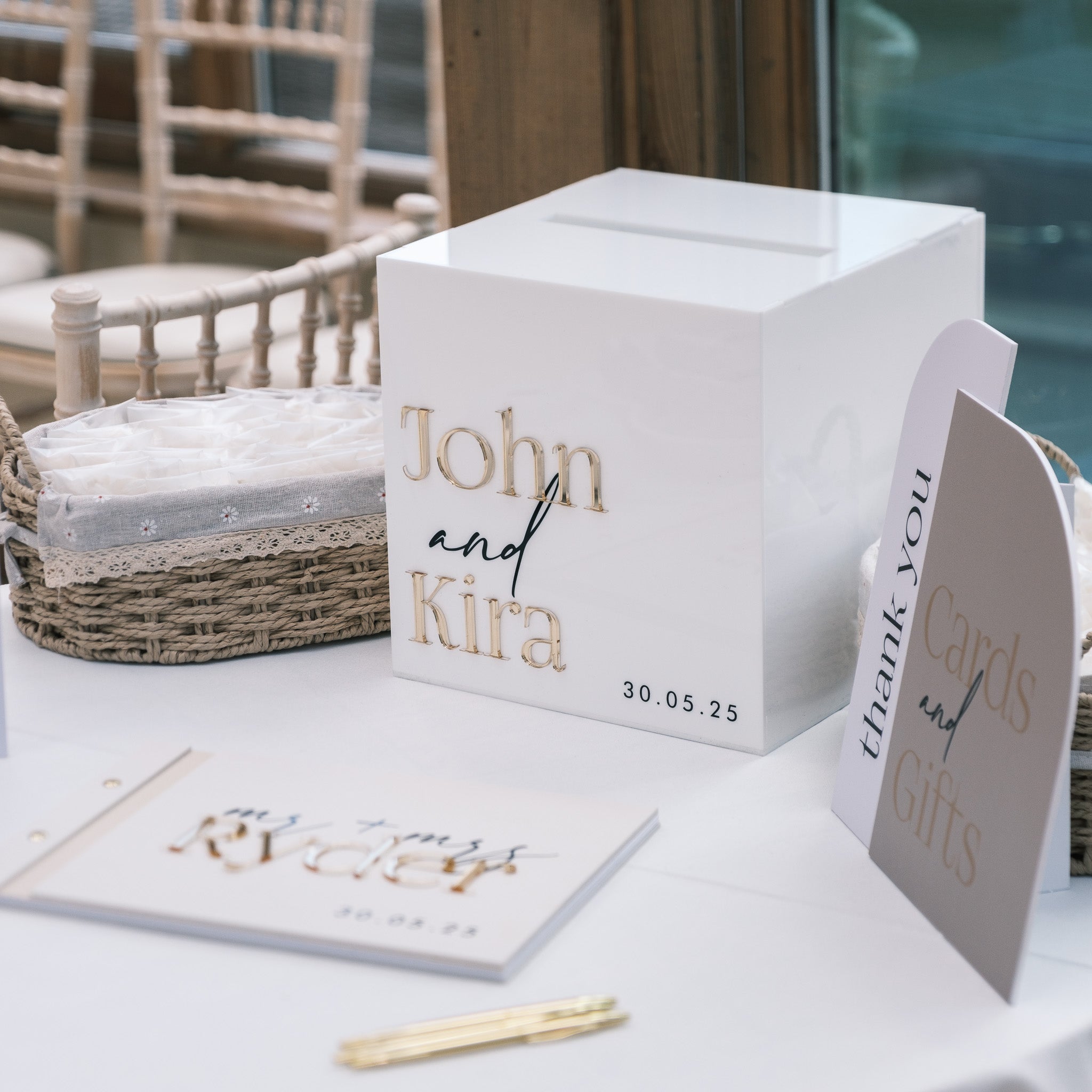 Custom Wedding card box