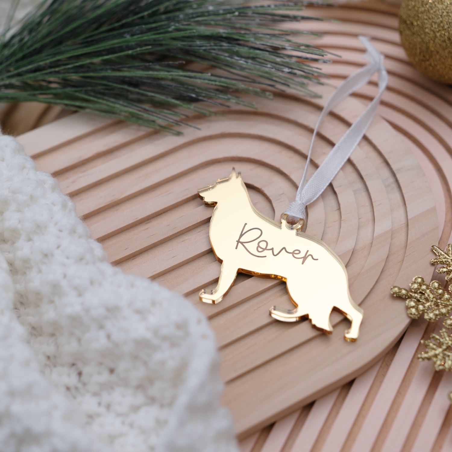 Personalised Christmas ornament For Dog