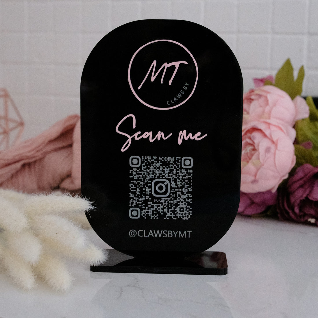 QR Business sign