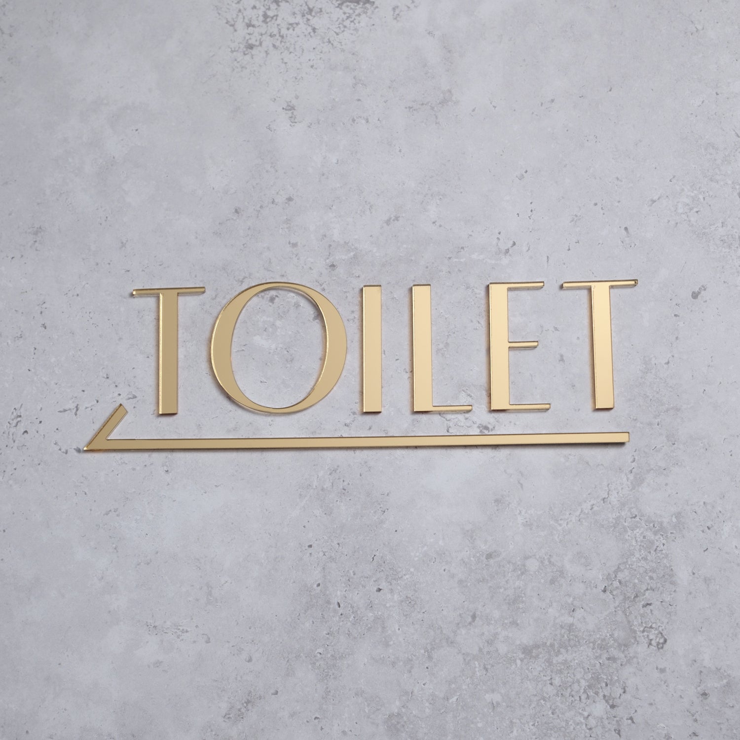 Toilet door signs