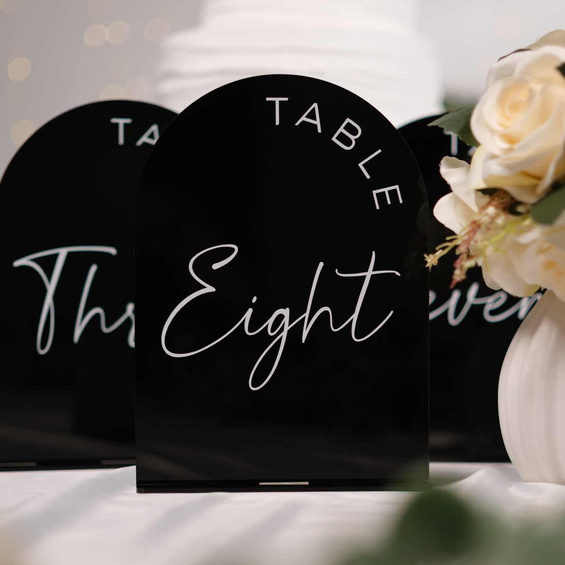 Table number signs