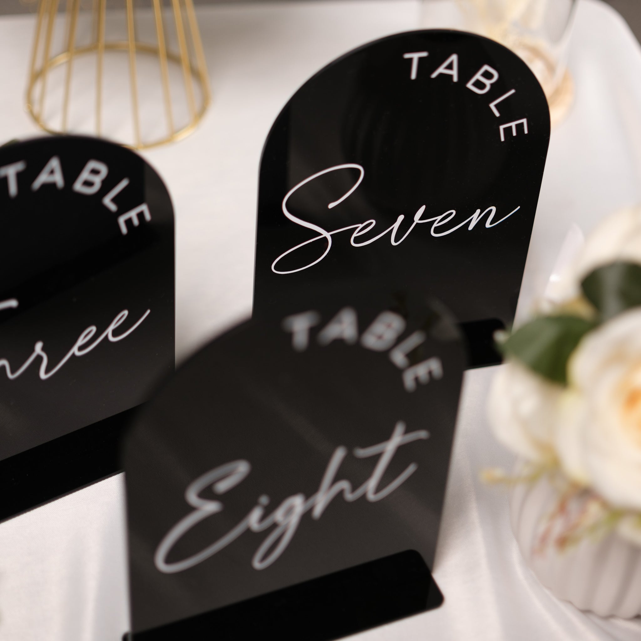 Wedding table decor