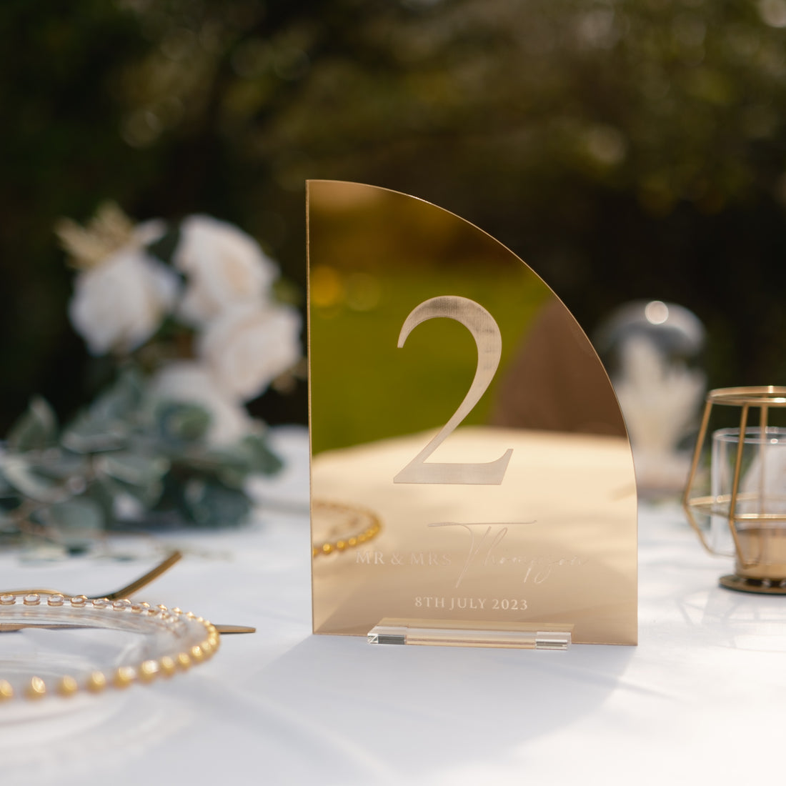 Wedding Table Numbers