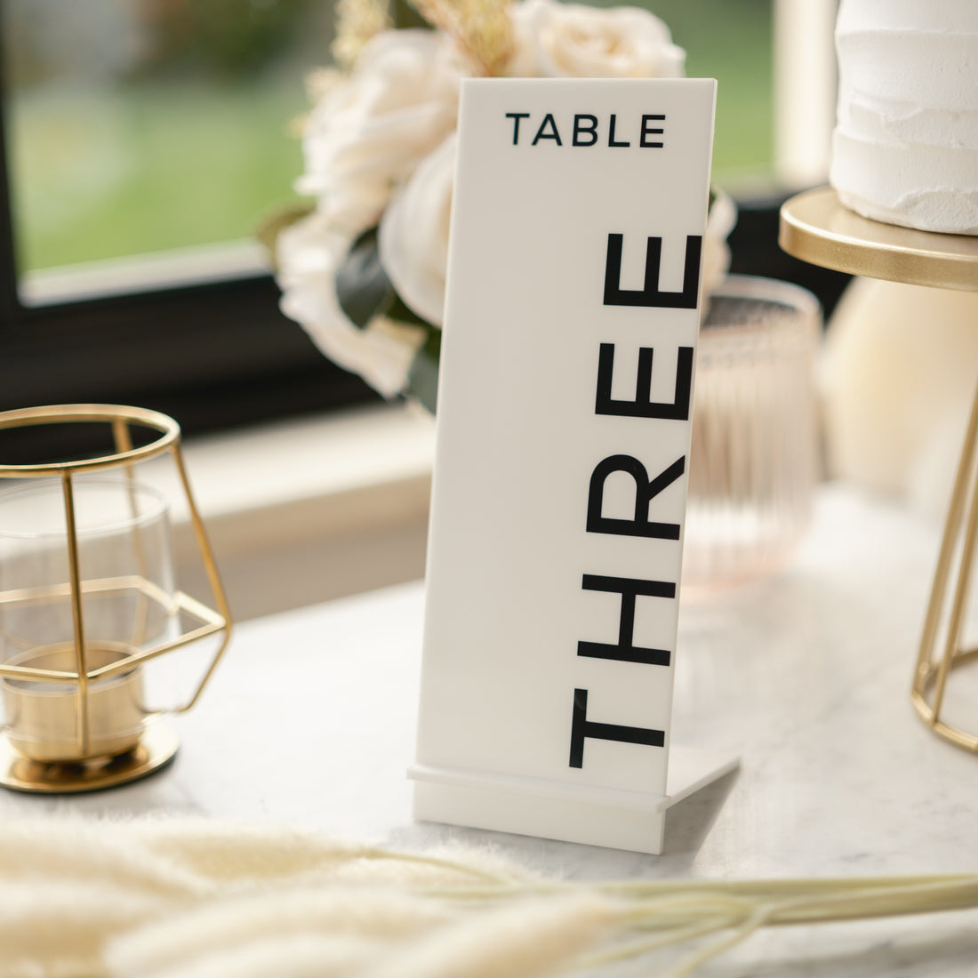 Cafe table numbers