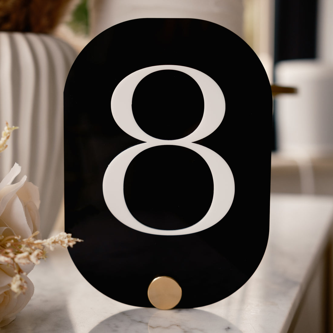 Art Deco table numbers