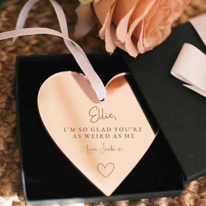 Weird Couple Heart – Funny Valentines Gift