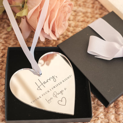 Swiped Right Heart – Funny Valentines Gift