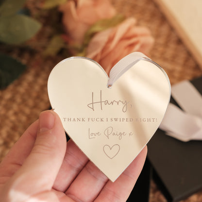Swiped Right Heart – Funny Valentines Gift