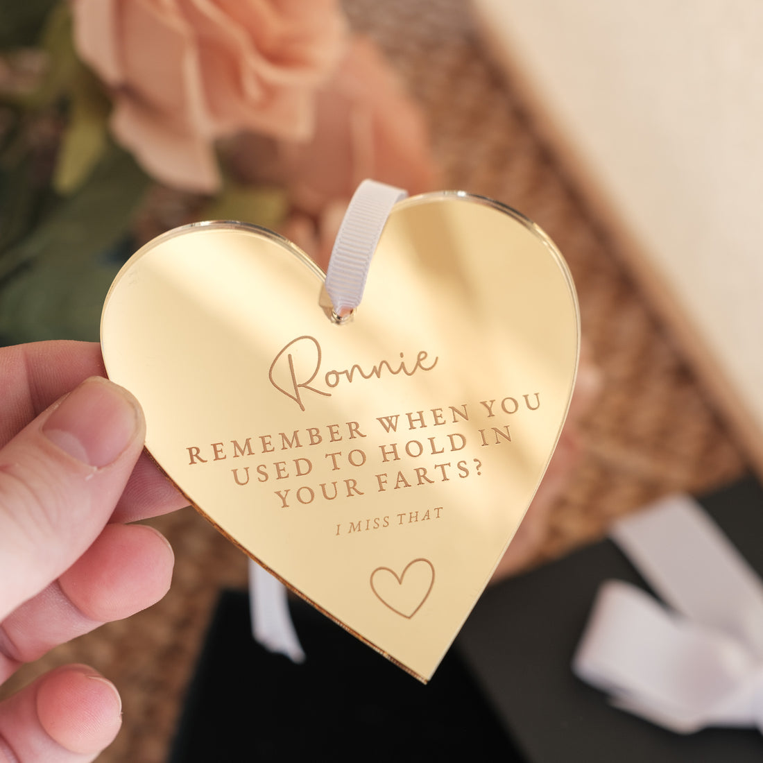 Hold Your Farts Heart – Joke Valentines Gift