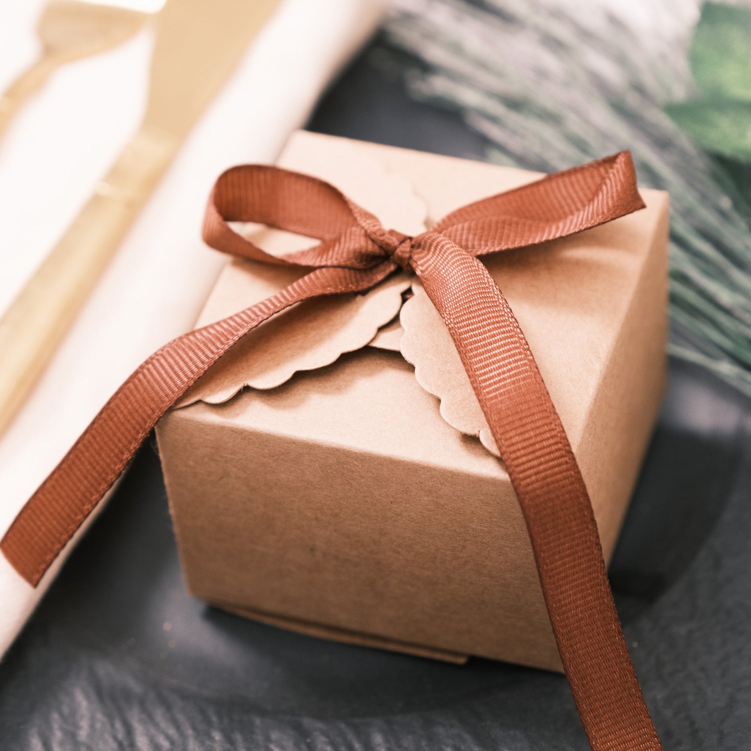 Thank You Favours with Box &amp; Ribbon